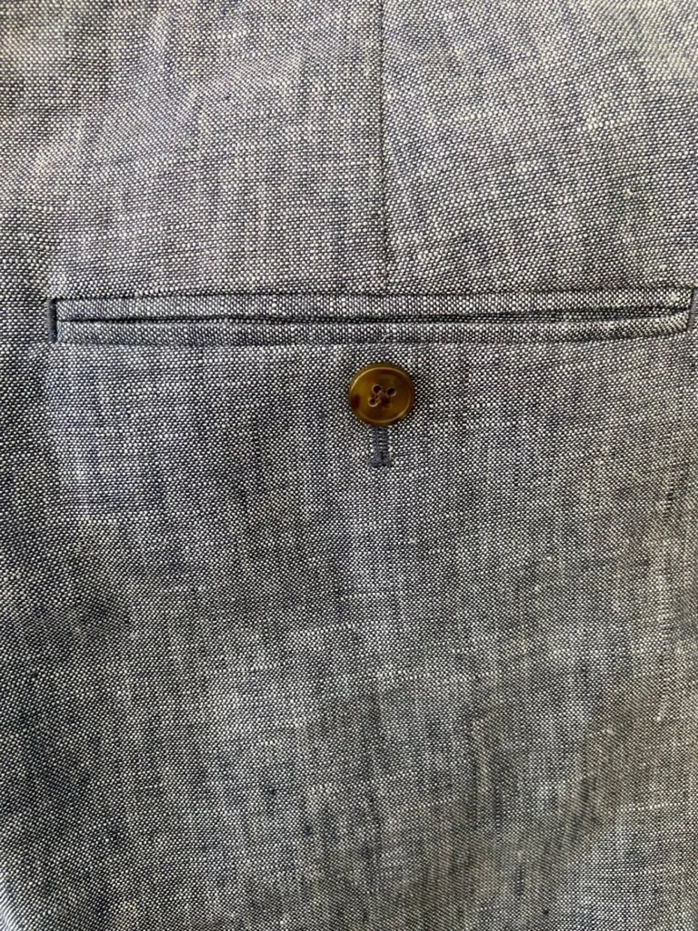 NWT J.Crew Blue 100% Linen Lined Pants – Waist 36